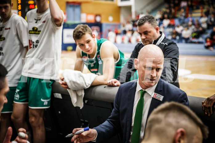 Basketball, bet-at-home Basketball Superliga 2021/22, Grunddurchgang 5.Runde, Traiskirchen Lions, Kapfenberg Bulls, Mike Coffin (Head Coach)