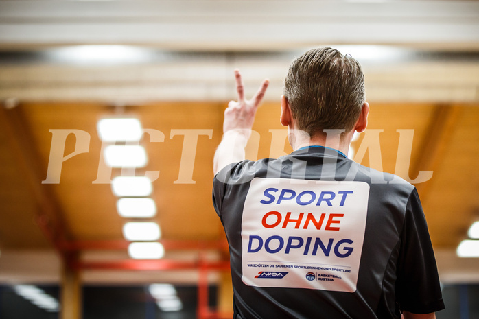 Basketball, bet-at-home Basketball Superliga 2021/22, Grunddurchgang 5.Runde, Traiskirchen Lions, Kapfenberg Bulls, Referee