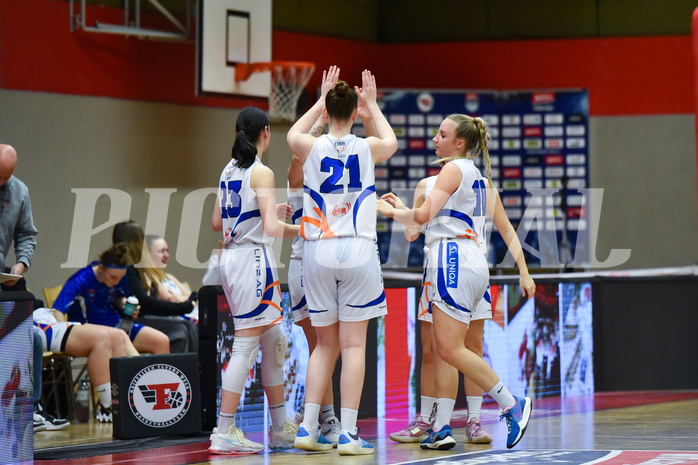Win2Day Basketball, Damen Superliga 2022/23, Grunddurchgang 13. Runde, DBB LZ OÖ vs BK Raiffeisen Duchesse Klosterneuburg,
