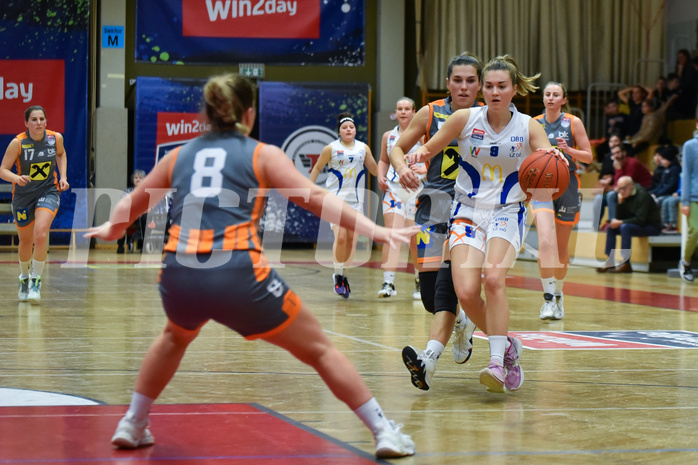 Win2Day Basketball, Damen Superliga 2022/23, Grunddurchgang 13. Runde, DBB LZ OÖ vs BK Raiffeisen Duchesse Klosterneuburg,
