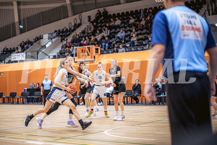 Basketball, Win2Day Basketball Damen Superliga 2022/23, Grunddurchgang 13.Runde, Vienna Timberwolves, Basket Flames, Iva Ilic (10)