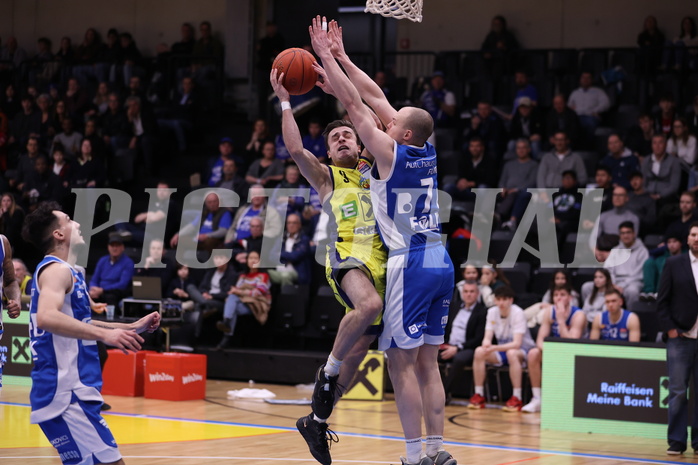 18.02.2023, Graz, Raiffeisen Sportpark Graz, Basketball Superliga 2022/23, Grunddurchgang, Runde 22, UBSC Raiffeisen Graz vs. Unger Steel Gunners Oberwart