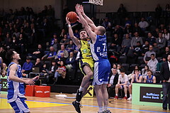18.02.2023, Graz, Raiffeisen Sportpark Graz, Basketball Superliga 2022/23, Grunddurchgang, Runde 22, UBSC Raiffeisen Graz vs. Unger Steel Gunners Oberwart