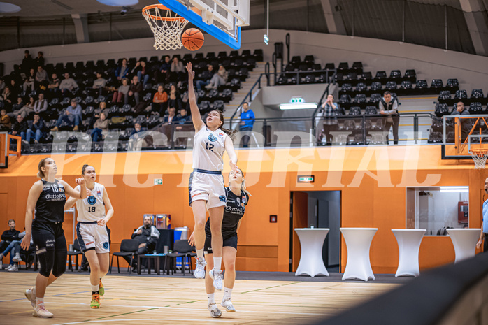 Basketball, Win2Day Basketball Damen Superliga 2022/23, Grunddurchgang 13.Runde, Vienna Timberwolves, Basket Flames, Lilian Schwarzenecker (12)