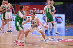 18.02.2023, Graz, Raiffeisen Sportpark, Basketball Damen Superliga 2022/23, Grunddurchgang 13.Runde, UBSC-DBBC Graz vs. KOS Celovec Damen,  