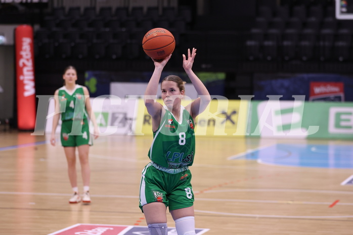 18.02.2023, Graz, Raiffeisen Sportpark, Basketball Damen Superliga 2022/23, Grunddurchgang 13.Runde, UBSC-DBBC Graz vs. KOS Celovec Damen,  