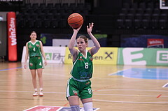 18.02.2023, Graz, Raiffeisen Sportpark, Basketball Damen Superliga 2022/23, Grunddurchgang 13.Runde, UBSC-DBBC Graz vs. KOS Celovec Damen,  