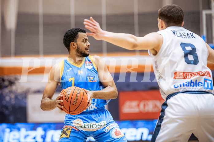Basketball, Win2Day Superliga 2022/23, Grunddurchgang 22.Runde, Vienna Timberwolves, SKN St. Pölten Basketball, Steven Kaltenbrunner (7)