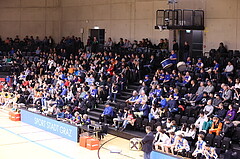 18.02.2023, Graz, Raiffeisen Sportpark Graz, Basketball Superliga 2022/23, Grunddurchgang, Runde 22, UBSC Raiffeisen Graz vs. Unger Steel Gunners Oberwart