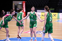 18.02.2023, Graz, Raiffeisen Sportpark, Basketball Damen Superliga 2022/23, Grunddurchgang 13.Runde, UBSC-DBBC Graz vs. KOS Celovec Damen,  
