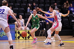 18.02.2023, Graz, Raiffeisen Sportpark, Basketball Damen Superliga 2022/23, Grunddurchgang 13.Runde, UBSC-DBBC Graz vs. KOS Celovec Damen,  