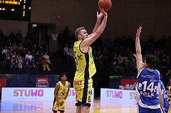 18.02.2023, Graz, Raiffeisen Sportpark Graz, Basketball Superliga 2022/23, Grunddurchgang, Runde 22, UBSC Raiffeisen Graz vs. Unger Steel Gunners Oberwart