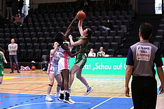 18.02.2023, Graz, Raiffeisen Sportpark, Basketball Damen Superliga 2022/23, Grunddurchgang 13.Runde, UBSC-DBBC Graz vs. KOS Celovec Damen,  