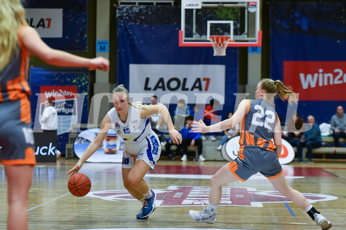 Win2Day Basketball, Damen Superliga 2022/23, Grunddurchgang 13. Runde, DBB LZ OÖ vs BK Raiffeisen Duchesse Klosterneuburg,
