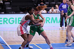 18.02.2023, Graz, Raiffeisen Sportpark, Basketball Damen Superliga 2022/23, Grunddurchgang 13.Runde, UBSC-DBBC Graz vs. KOS Celovec Damen,  