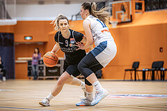 Basketball, Win2Day Basketball Damen Superliga 2022/23, Grunddurchgang 13.Runde, Vienna Timberwolves, Basket Flames, Ajla Mihmic (9)
