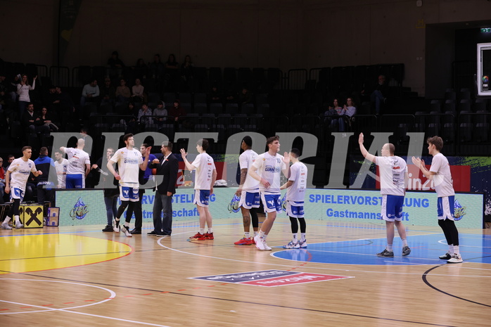 18.02.2023, Graz, Raiffeisen Sportpark Graz, Basketball Superliga 2022/23, Grunddurchgang, Runde 22, UBSC Raiffeisen Graz vs. Unger Steel Gunners Oberwart