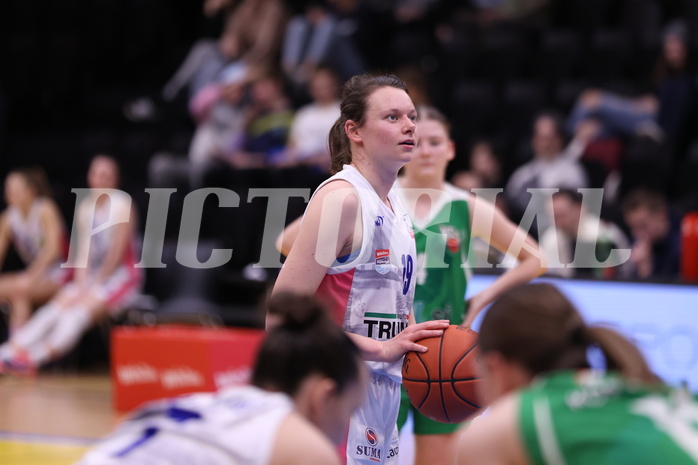 18.02.2023, Graz, Raiffeisen Sportpark, Basketball Damen Superliga 2022/23, Grunddurchgang 13.Runde, UBSC-DBBC Graz vs. KOS Celovec Damen,  