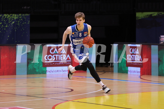 18.02.2023, Graz, Raiffeisen Sportpark Graz, Basketball Superliga 2022/23, Grunddurchgang, Runde 22, UBSC Raiffeisen Graz vs. Unger Steel Gunners Oberwart