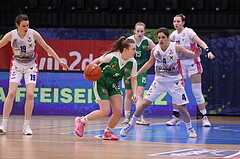 18.02.2023, Graz, Raiffeisen Sportpark, Basketball Damen Superliga 2022/23, Grunddurchgang 13.Runde, UBSC-DBBC Graz vs. KOS Celovec Damen,  