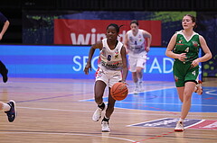 18.02.2023, Graz, Raiffeisen Sportpark, Basketball Damen Superliga 2022/23, Grunddurchgang 13.Runde, UBSC-DBBC Graz vs. KOS Celovec Damen,  