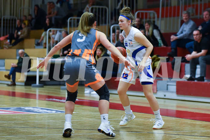 Win2Day Basketball, Damen Superliga 2022/23, Grunddurchgang 13. Runde, DBB LZ OÖ vs BK Raiffeisen Duchesse Klosterneuburg,
