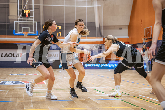 Basketball, Win2Day Basketball Damen Superliga 2022/23, Grunddurchgang 13.Runde, Vienna Timberwolves, Basket Flames, Iva Ilic (10)