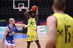 18.02.2023, Graz, Raiffeisen Sportpark Graz, Basketball Superliga 2022/23, Grunddurchgang, Runde 22, UBSC Raiffeisen Graz vs. Unger Steel Gunners Oberwart
