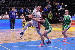 18.02.2023, Graz, Raiffeisen Sportpark, Basketball Damen Superliga 2022/23, Grunddurchgang 13.Runde, UBSC-DBBC Graz vs. KOS Celovec Damen,  