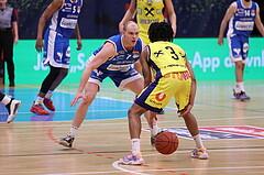 18.02.2023, Graz, Raiffeisen Sportpark Graz, Basketball Superliga 2022/23, Grunddurchgang, Runde 22, UBSC Raiffeisen Graz vs. Unger Steel Gunners Oberwart