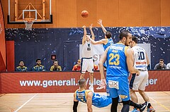 Basketball, Win2Day Superliga 2022/23, Grunddurchgang 22.Runde, Vienna Timberwolves, SKN St. Pölten Basketball, Paul Rotter (66)