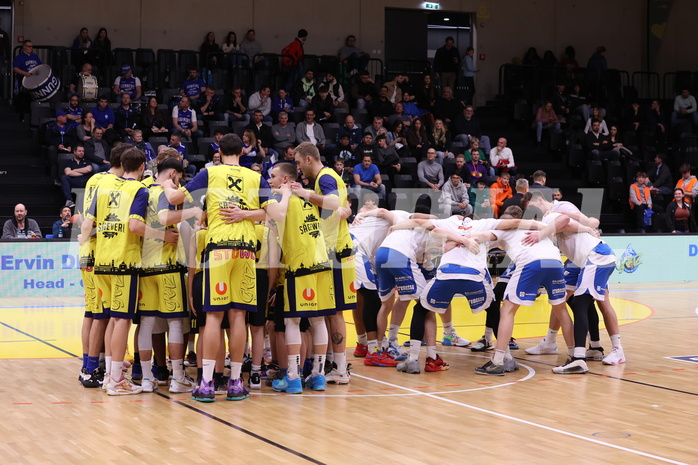 18.02.2023, Graz, Raiffeisen Sportpark Graz, Basketball Superliga 2022/23, Grunddurchgang, Runde 22, UBSC Raiffeisen Graz vs. Unger Steel Gunners Oberwart