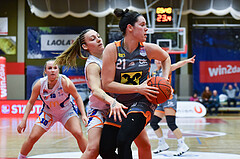 Win2Day Basketball, Damen Superliga 2022/23, Grunddurchgang 13. Runde, DBB LZ OÖ vs BK Raiffeisen Duchesse Klosterneuburg,
