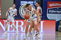 Win2Day Basketball, Damen Superliga 2022/23, Grunddurchgang 13. Runde, DBB LZ OÖ vs BK Raiffeisen Duchesse Klosterneuburg,

