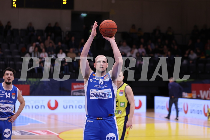 18.02.2023, Graz, Raiffeisen Sportpark Graz, Basketball Superliga 2022/23, Grunddurchgang, Runde 22, UBSC Raiffeisen Graz vs. Unger Steel Gunners Oberwart