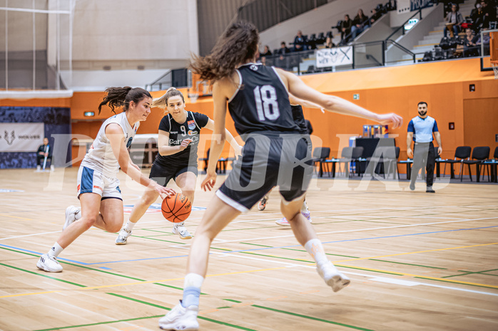 Basketball, Win2Day Basketball Damen Superliga 2022/23, Grunddurchgang 13.Runde, Vienna Timberwolves, Basket Flames, Magdalena Schmidt (4)