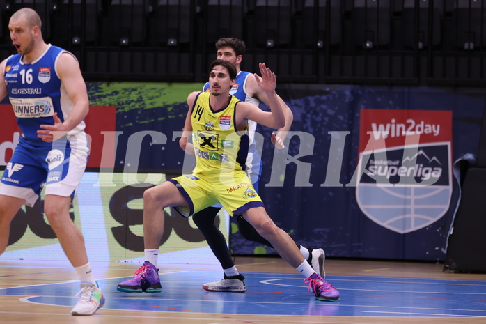 18.02.2023, Graz, Raiffeisen Sportpark Graz, Basketball Superliga 2022/23, Grunddurchgang, Runde 22, UBSC Raiffeisen Graz vs. Unger Steel Gunners Oberwart