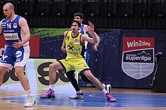 18.02.2023, Graz, Raiffeisen Sportpark Graz, Basketball Superliga 2022/23, Grunddurchgang, Runde 22, UBSC Raiffeisen Graz vs. Unger Steel Gunners Oberwart