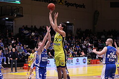 18.02.2023, Graz, Raiffeisen Sportpark Graz, Basketball Superliga 2022/23, Grunddurchgang, Runde 22, UBSC Raiffeisen Graz vs. Unger Steel Gunners Oberwart