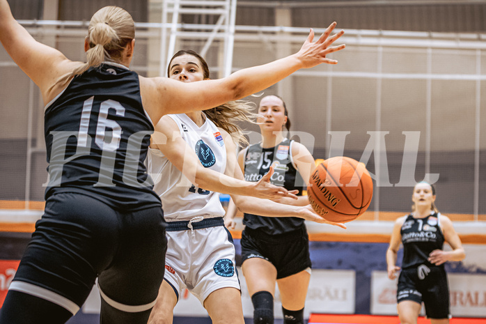 Basketball, Win2Day Basketball Damen Superliga 2022/23, Grunddurchgang 13.Runde, Vienna Timberwolves, Basket Flames, Iva Ilic (10)