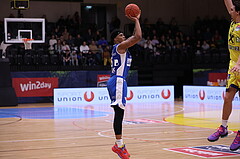 18.02.2023, Graz, Raiffeisen Sportpark Graz, Basketball Superliga 2022/23, Grunddurchgang, Runde 22, UBSC Raiffeisen Graz vs. Unger Steel Gunners Oberwart