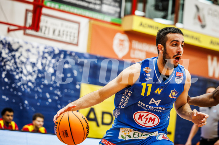 Basketball, Basketball Austria Cup 2023/24, Viertelfinale, Traiskirchen Lions, SKN St. Pölten, Akkan Atasoy (11)