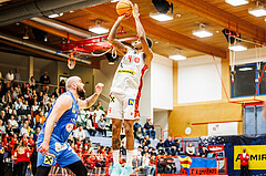 Basketball, Basketball Austria Cup 2023/24, Viertelfinale, Traiskirchen Lions, SKN St. Pölten, Demarcus Demonia (4)