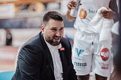 Basketball, Basketball Austria Cup 2023/24, Viertelfinale, Oberwart Gunners, UBSC Graz, Horst Leitner (Head Coach)