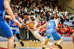 Basketball, Basketball Austria Cup 2023/24, Viertelfinale, Traiskirchen Lions, SKN St. Pölten, Davon Clare (5)