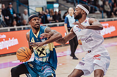 Basketball, Basketball Austria Cup 2023/24, Viertelfinale, Oberwart Gunners, UBSC Graz, Jeremy Smith (4), Derrek Brooks (11), #nomanipulation