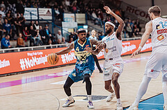 Basketball, Basketball Austria Cup 2023/24, Viertelfinale, Oberwart Gunners, UBSC Graz, Jeremy Smith (4), Derrek Brooks (11), #nomanipulation