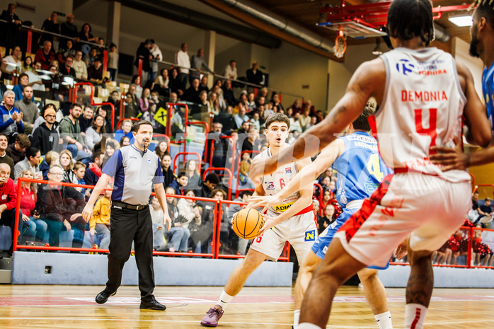 Basketball, Basketball Austria Cup 2023/24, Viertelfinale, Traiskirchen Lions, SKN St. Pölten, Aleksej Kostic (6)