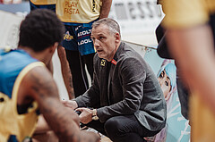 Basketball, Basketball Austria Cup 2023/24, Viertelfinale, Oberwart Gunners, UBSC Graz, Ervin Dragic (Head Coach)