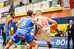 Basketball, Basketball Austria Cup 2023/24, Viertelfinale, Traiskirchen Lions, SKN St. Pölten, Edgars Lasenbergs (25)